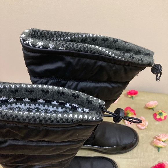 NWT Totes Waterproof Black Boots "Caroline 2" 10M - Picture 5 of 16